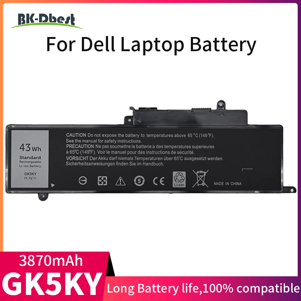 BK-Dbest GK5KY 4K8YH 04K8YH 92NCT 092NCT 0GK5KY 0WF28 Laptop Battery for Dell Inspiron 11 3147 3148 3152 3153 3157 3158
BK-Dbest GK5KY 4K8YH 04K8YH 92NCT 092NCT 0GK5KY 0WF28 Laptop Battery for Dell Inspiron 11 3147 3148 3152 3153 3157 3158