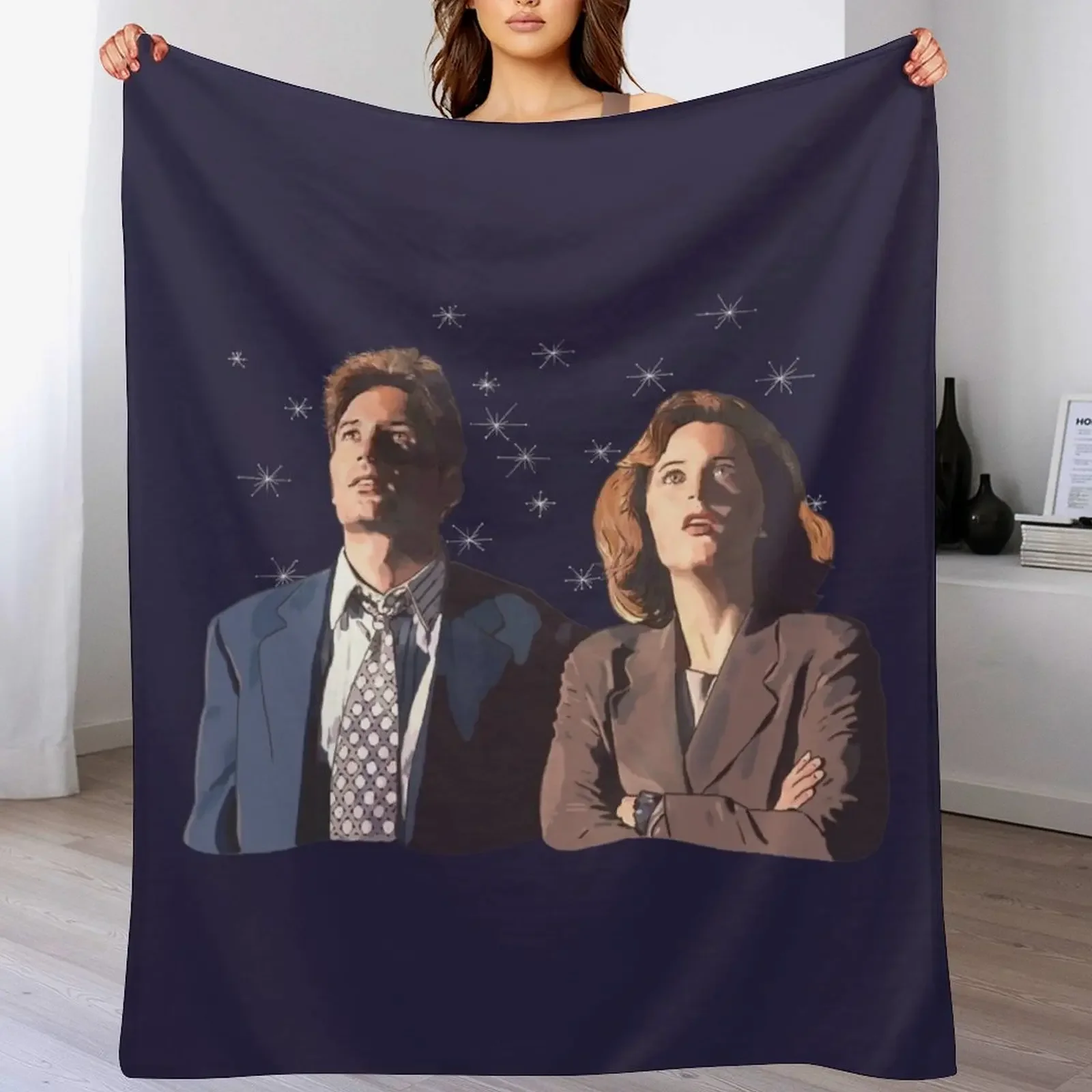 the X files deep throat Fox Mulder and Dana Scully Throw Blanket Fade Resistant Durable Throw Blanket
the X files deep throat Fox Mulder and Dana Scully Throw Blanket Fade Resistant Durable Throw Blanket