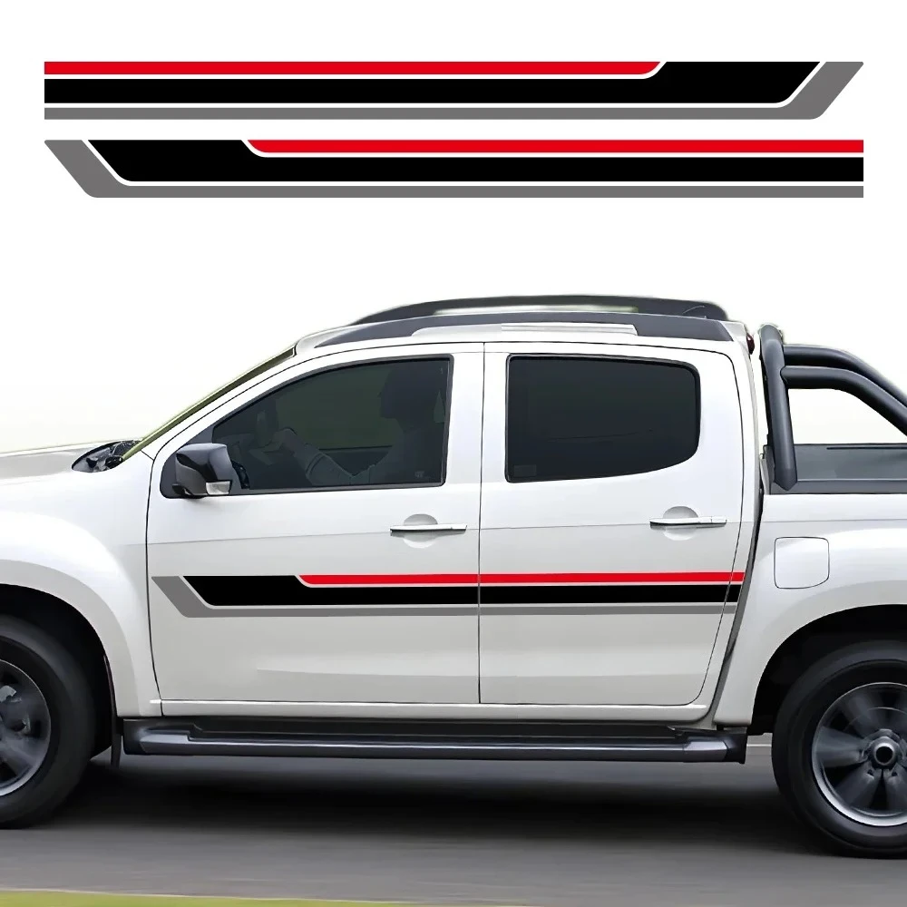 2pcs DIY Vinyl Decals For ISUZU D-MAX OFF ROAD Styling Sport Stripes Pickup Trunk Car Door Side Skirt Sticker Tuning Accessories
2pcs DIY Vinyl Decals For ISUZU D-MAX OFF ROAD Styling Sport Stripes Pickup Trunk Car Door Side Skirt Sticker Tuning Accessories