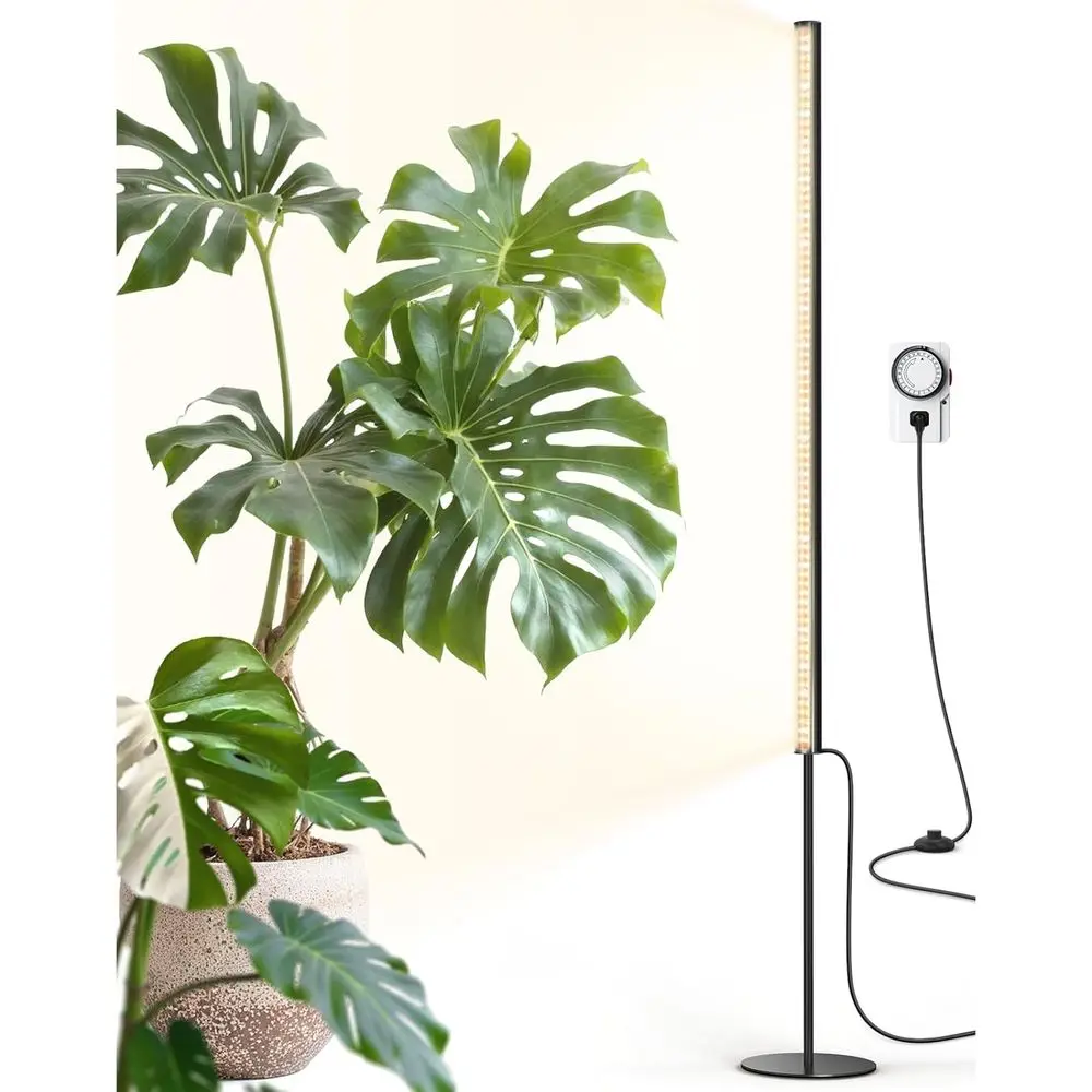 65W 660nm High PPF Full Spectrum LED Grow Light with Timer, Adjustable Height, Non-Glare Design for Indoor Plants
65W 660nm High PPF Full Spectrum LED Grow Light with Timer, Adjustable Height, Non-Glare Design for Indoor Plants