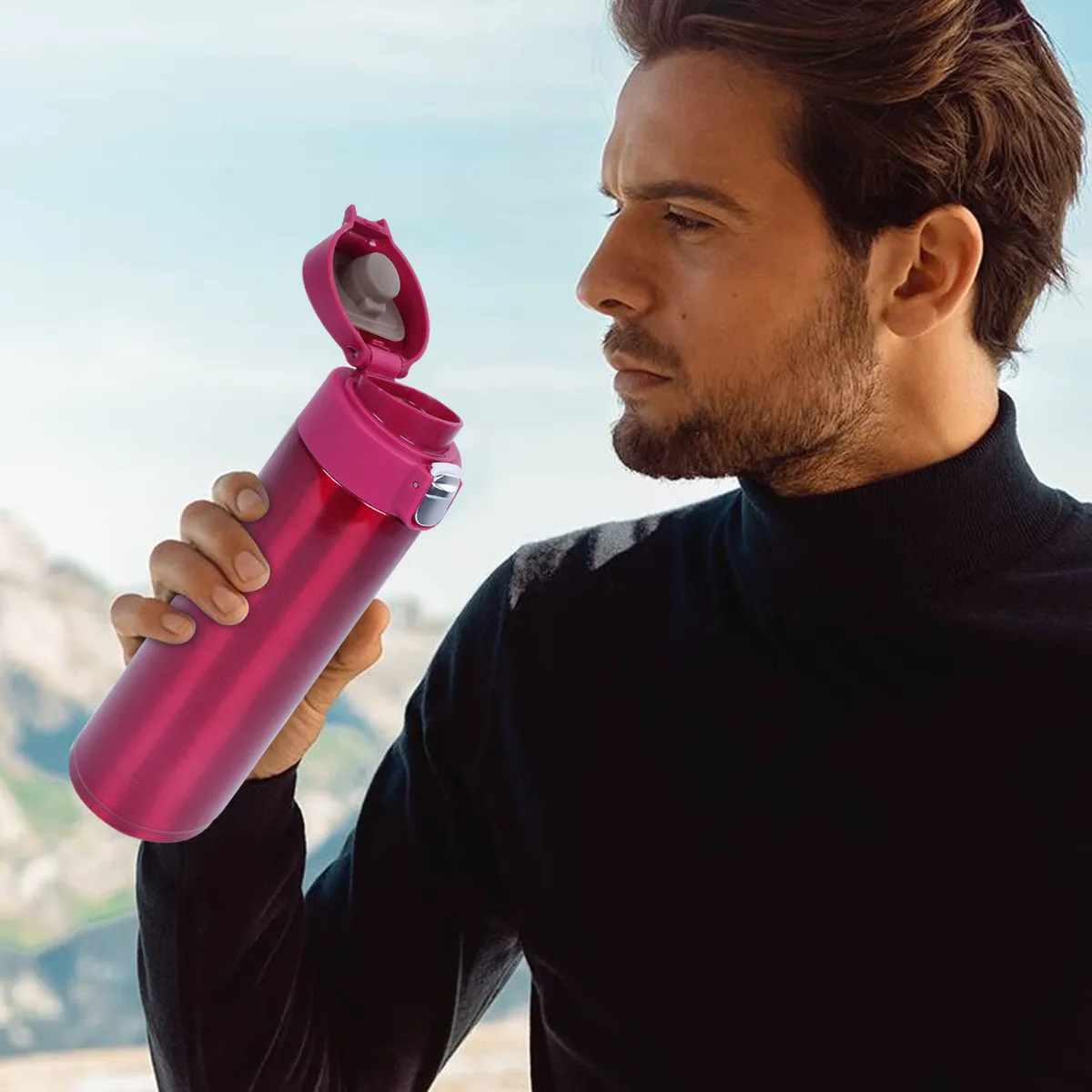 Stainless Steel Insulated Cup Large Capacity Thermal Bottle Reusable Portable Office Car Travel Outdoor Hot Water
Stainless Steel Insulated Cup Large Capacity Thermal Bottle Reusable Portable Office Car Travel Outdoor Hot Water