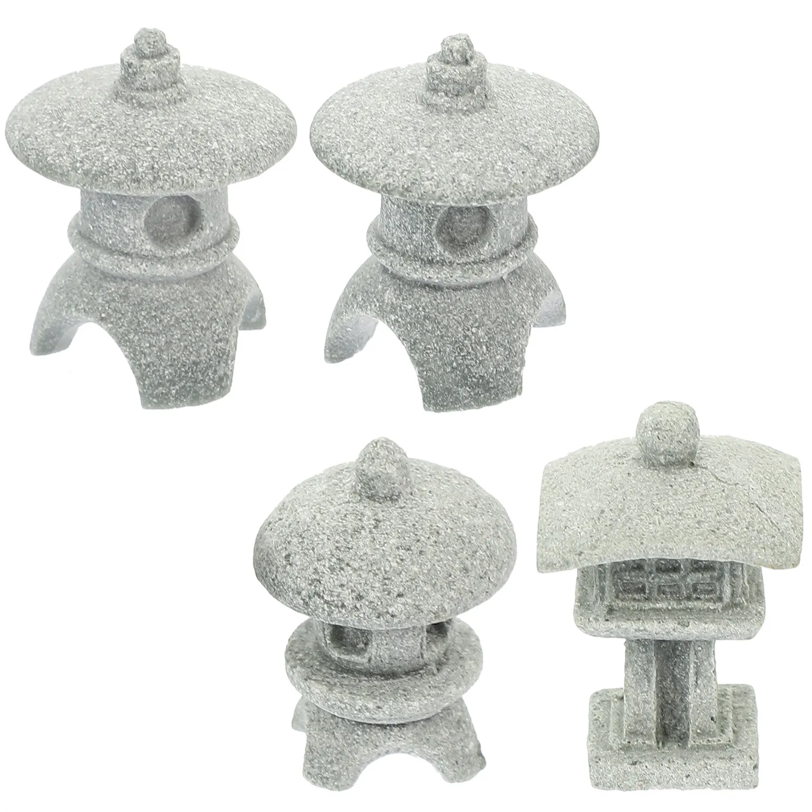 4 Pcs Lantern Stone Statue Miniature Decor Asian Garden Ornaments Sandstone Zen Aquarium Outdoor Indoor Decorative
4 Pcs Lantern Stone Statue Miniature Decor Asian Garden Ornaments Sandstone Zen Aquarium Outdoor Indoor Decorative