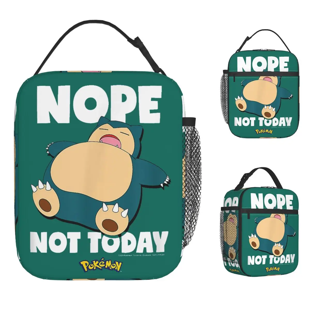 Pokemoned Nope Not Today Snorlax Insulated Lunch Bag High Capacity Lunch Container Cooler Bag Tote Lunch Box Food Storage Bags
Pokemoned Nope Not Today Snorlax Insulated Lunch Bag High Capacity Lunch Container Cooler Bag Tote Lunch Box Food Storage Bags