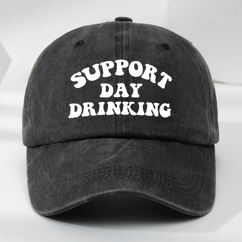 1pc "Day Drinking" Vintage Baseball Cap | Alphabet Print, Soft for Outdoor Sports & Sun
1pc "Day Drinking" Vintage Baseball Cap | Alphabet Print, Soft for Outdoor Sports & Sun