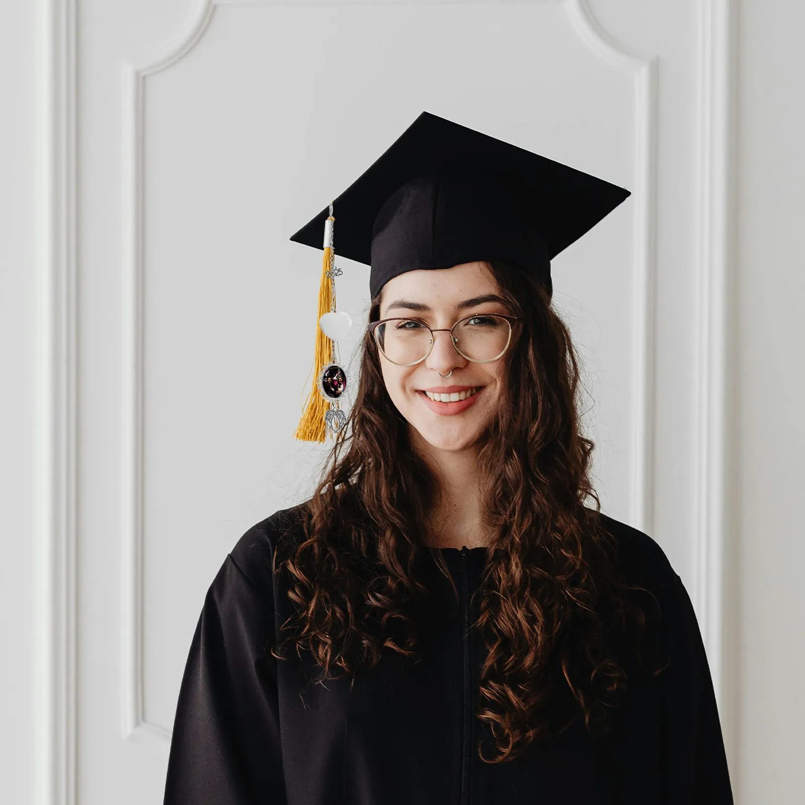 Graduation Cap Photo Charm Alloy Bezel Tray Frame Pendant Class of 2025 Memorial Keepsake Ceremony Display Graduation
Graduation Cap Photo Charm Alloy Bezel Tray Frame Pendant Class of 2025 Memorial Keepsake Ceremony Display Graduation