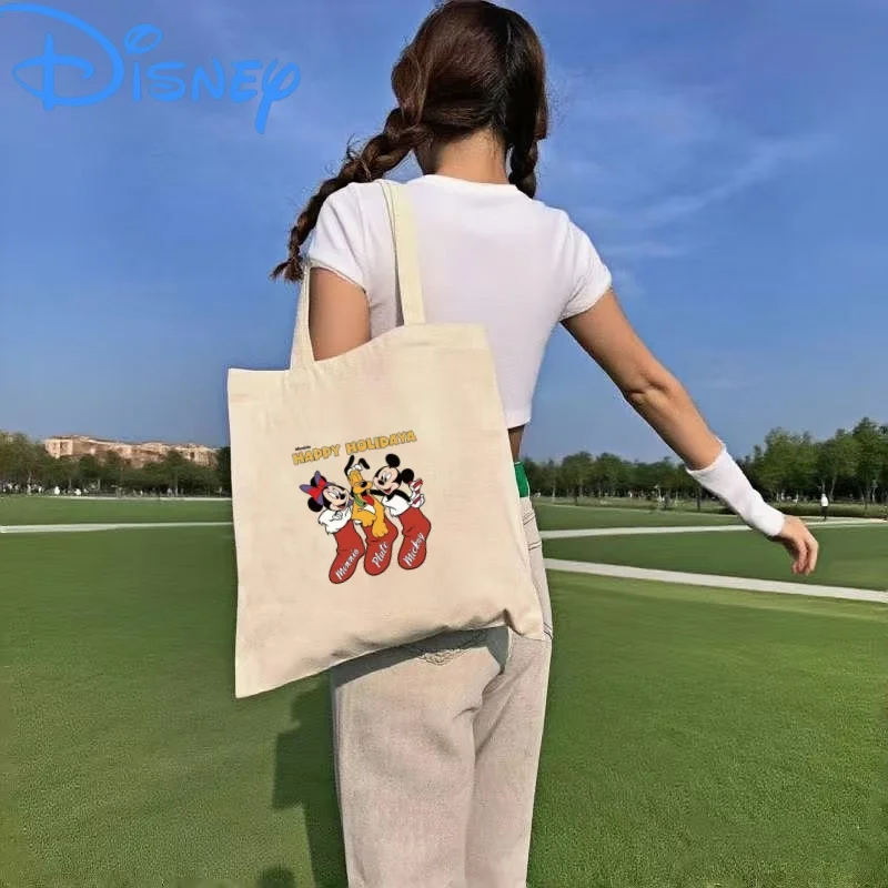 1PC Disney Festive Trio Theme Canvas Bag Eco-Friendly Reusable Shoulder Handbag
1PC Disney Festive Trio Theme Canvas Bag Eco-Friendly Reusable Shoulder Handbag