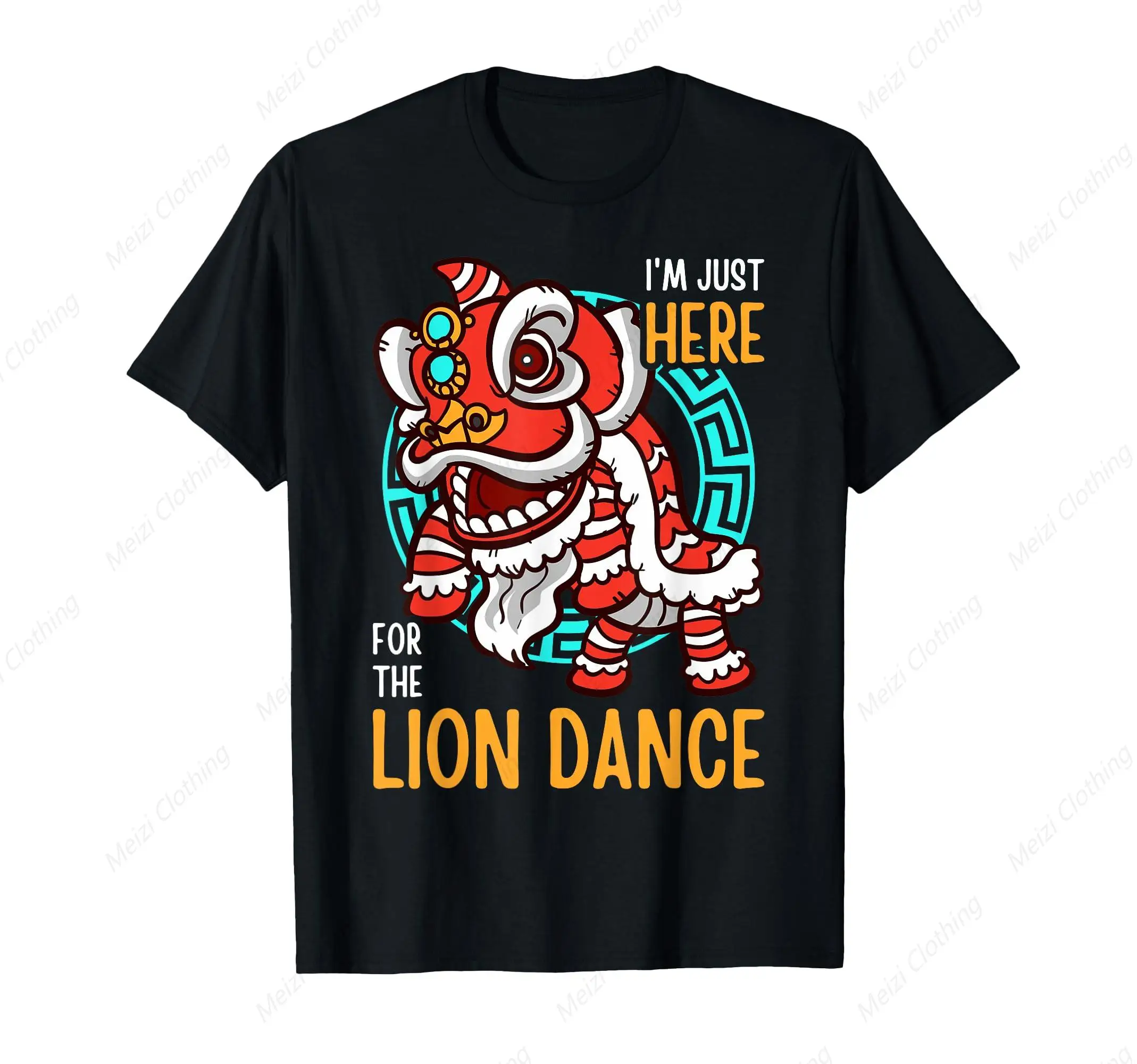 I'm Here to Watch Lion Dance Fun Spring Festival T-shirt Cool Printed Shirt Fashion Pure Cotton Comfortable Top
I'm Here to Watch Lion Dance Fun Spring Festival T-shirt Cool Printed Shirt Fashion Pure Cotton Comfortable Top