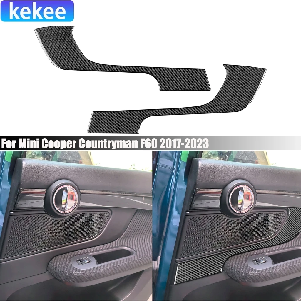 For Mini Cooper Countryman F60 2017-23 Carbon Fiber Rear Door Storage Armrest Panel Interior Car Accessories Cover Stickers Trim
For Mini Cooper Countryman F60 2017-23 Carbon Fiber Rear Door Storage Armrest Panel Interior Car Accessories Cover Stickers Trim
