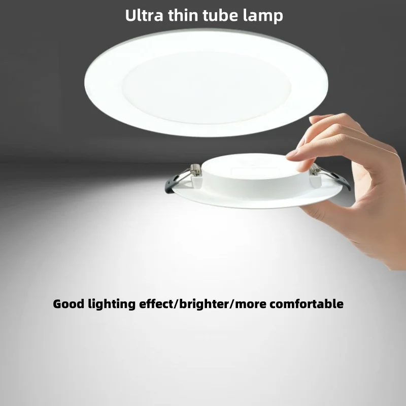 Ultra Thin LED Downlight 9W 12W 15W 18W Recessed Round Waterproof Led Ceiling Lamp AC175-265V Panel Lights Indoor Lighting
Ultra Thin LED Downlight 9W 12W 15W 18W Recessed Round Waterproof Led Ceiling Lamp AC175-265V Panel Lights Indoor Lighting