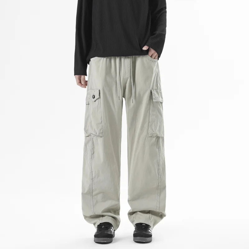 Trendy Workwear Style Multi Pocket Casual Pants Summer Outdoor Loose Straight Leg Versatile Cool Comfortable Summer Work Pants
Trendy Workwear Style Multi Pocket Casual Pants Summer Outdoor Loose Straight Leg Versatile Cool Comfortable Summer Work Pants
