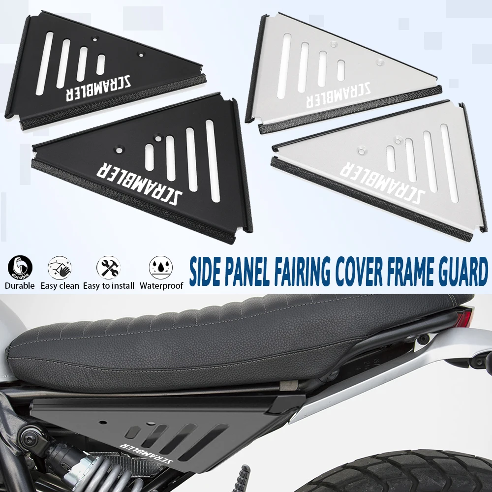Motorcycle Scrambler60 Frame Guard Protector Airbox Cover Side Panel Fairing Cover For Ducati Scrambler Icon/Sixty 2015-2019
Motorcycle Scrambler60 Frame Guard Protector Airbox Cover Side Panel Fairing Cover For Ducati Scrambler Icon/Sixty 2015-2019