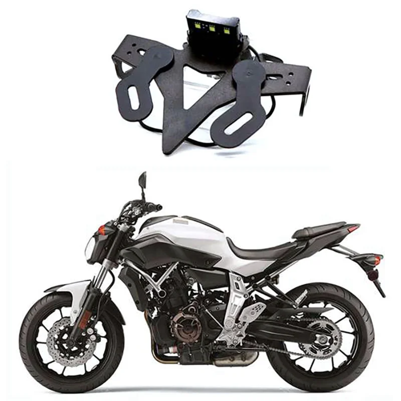 A21F-Fender Eliminator Bracket Motorcycle License Plate Holder Registration For Yamaha MT-07 MT 07 MT07 2013-2021 Parts Accessor
A21F-Fender Eliminator Bracket Motorcycle License Plate Holder Registration For Yamaha MT-07 MT 07 MT07 2013-2021 Parts Accessor