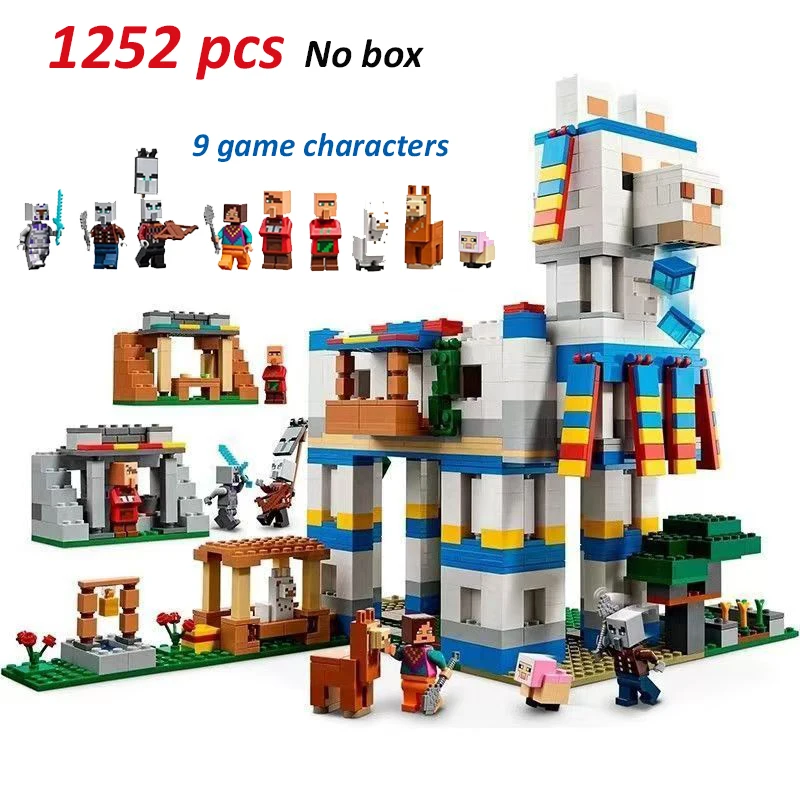 1252pcs 2025 New Building series Alpaca Village Building Blocks 21188 model building blocks toys for children's Christmas gifts
1252pcs 2025 New Building series Alpaca Village Building Blocks 21188 model building blocks toys for children's Christmas gifts