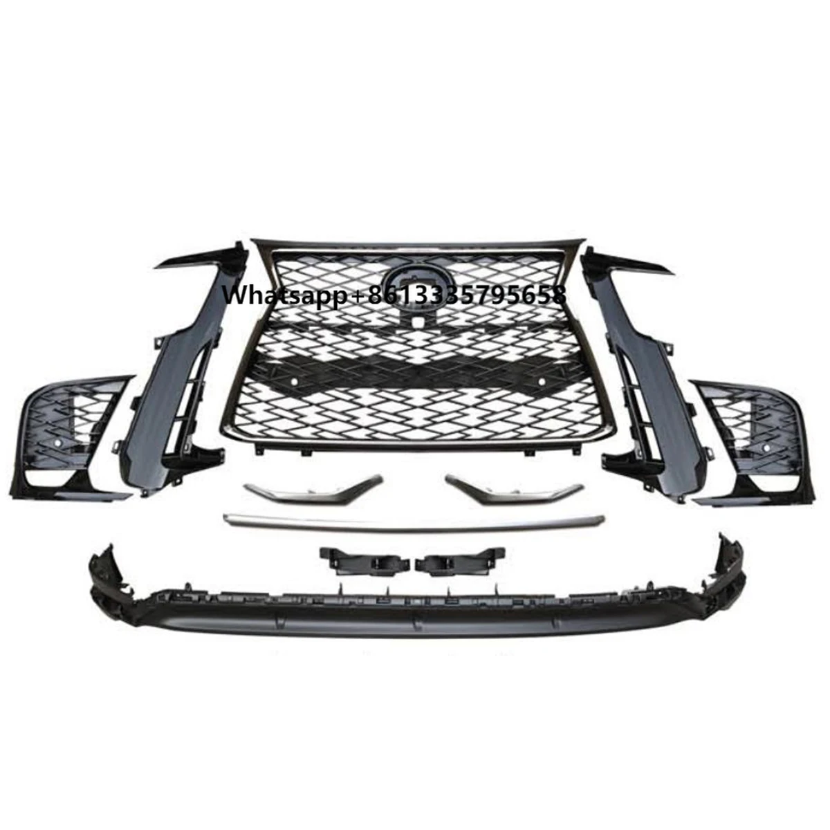 New Arrived Retrofit Bumpers Body Kit for Lexus LX600 2022-2024 Upgrade to F Sport Model.
New Arrived Retrofit Bumpers Body Kit for Lexus LX600 2022-2024 Upgrade to F Sport Model.