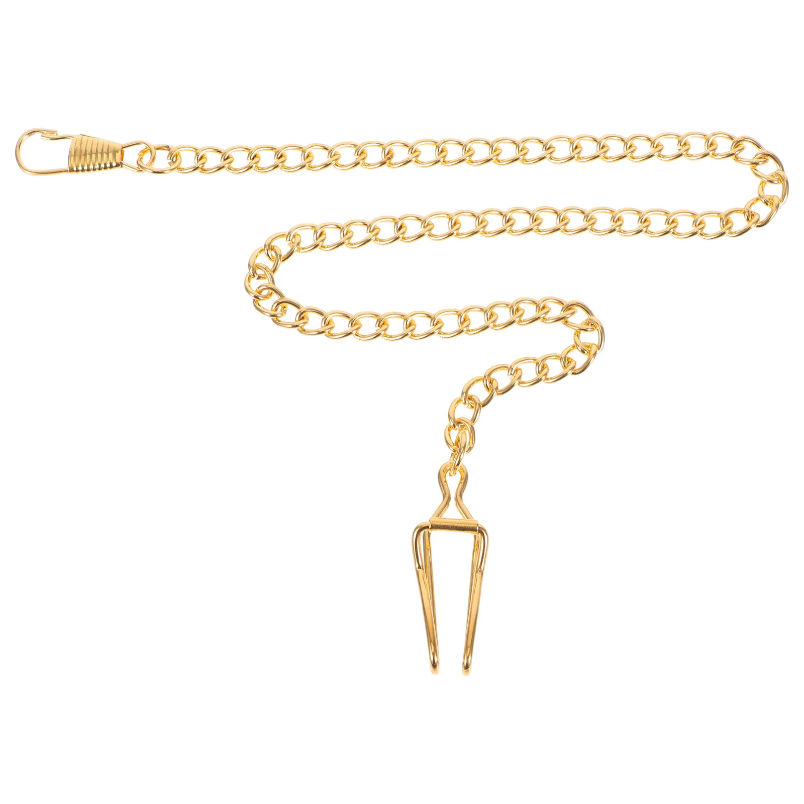 Golden Plated Pocket Chain Heavy Duty Lobster Claw Attachment Silver Plated Watch Chain For Long Lasting Use Pocket Watch
Golden Plated Pocket Chain Heavy Duty Lobster Claw Attachment Silver Plated Watch Chain For Long Lasting Use Pocket Watch