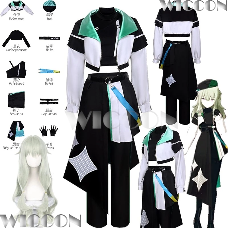 Kusanagi Nene Game Project Sekai Colorful Stage Косплей Парик Костюм Черный Полный Комплект Пальто Брюки Крутые Женщины Хэллоуин Индивидуальные
Kusanagi Nene Game Project Sekai Colorful Stage Косплей Парик Костюм Черный Полный Комплект Пальто Брюки Крутые Женщины Хэллоуин Индивидуальные