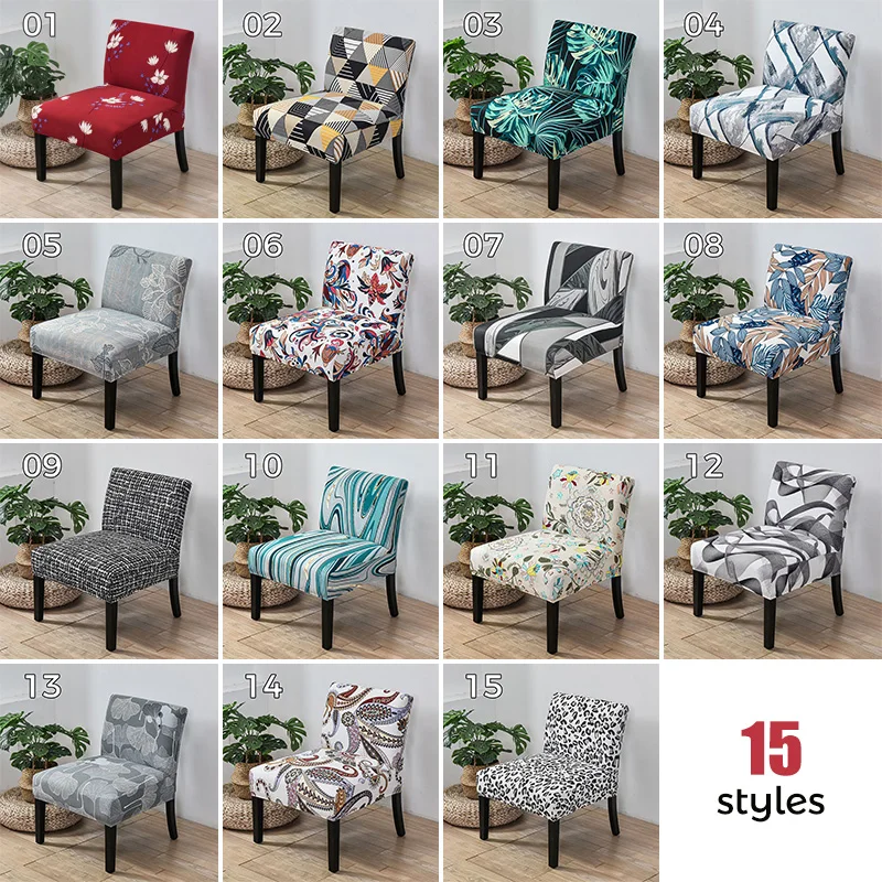 Stretch Floral Printing Armless Chair Cover Solid Single Sofa Slipcover Nordic Accent Chair Covers Elastic Couch Protector Cover
Stretch Floral Printing Armless Chair Cover Solid Single Sofa Slipcover Nordic Accent Chair Covers Elastic Couch Protector Cover