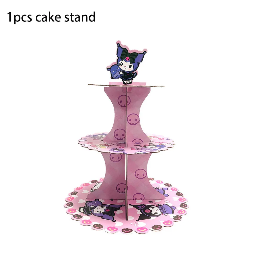 Ku-ro-mi Birthday Party Decoration Girls Party Supplies Lovely Cartoon 3 Tiers Cupcake Stand Cake Wrappers Dessert Cake Toppers
Ku-ro-mi Birthday Party Decoration Girls Party Supplies Lovely Cartoon 3 Tiers Cupcake Stand Cake Wrappers Dessert Cake Toppers