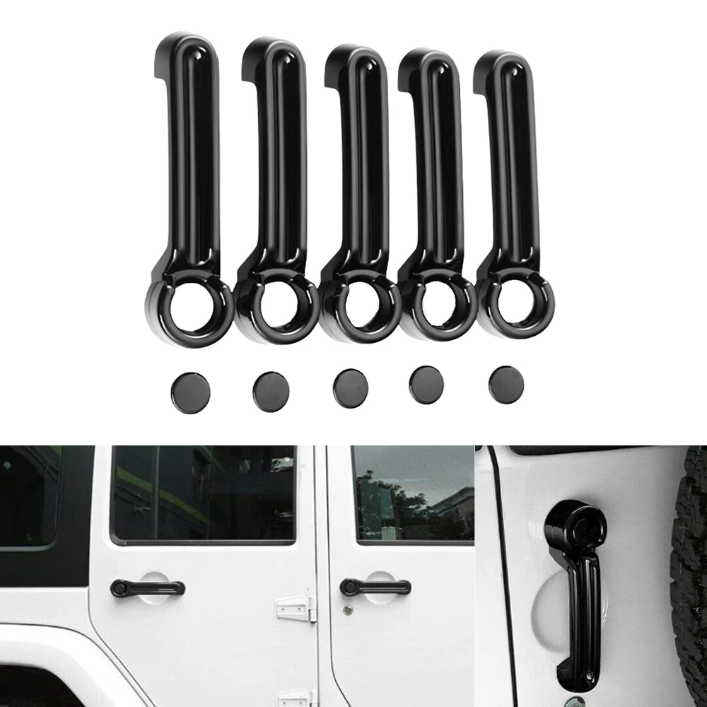4pcs Car Door Handle Cover Black/Chrome Exterior Door Handles Covers For Jeep Wrangler JK 2007-2018 For Jeep Liberty 2008-2012
4pcs Car Door Handle Cover Black/Chrome Exterior Door Handles Covers For Jeep Wrangler JK 2007-2018 For Jeep Liberty 2008-2012