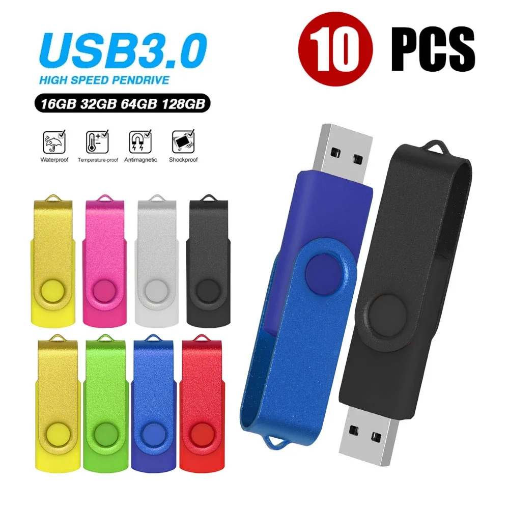 10 шт., бесплатный поворотный USB-накопитель, высокоскоростной USB-накопитель, 4 ГБ, 8 ГБ, 16 ГБ, 32 ГБ, 64 ГБ, 128 ГБ, 3,0, модный подарок, USB-накопитель
10 шт., бесплатный поворотный USB-накопитель, высокоскоростной USB-накопитель, 4 ГБ, 8 ГБ, 16 ГБ, 32 ГБ, 64 ГБ, 128 ГБ, 3,0, модный подарок, USB-накопитель
