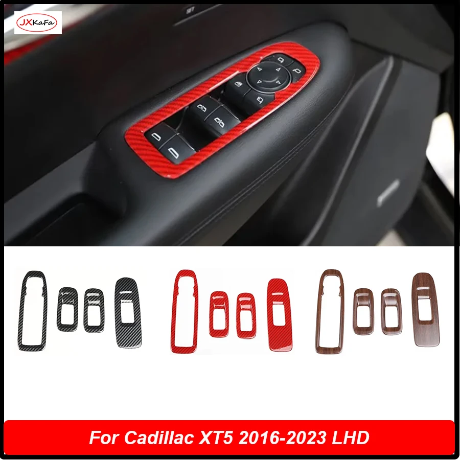 Car Door Armrest Window Lift Switch ABS Stickers For Cadillac XT5 2016-2023 Left Hand Drive Interior Accessories 4pcs
Car Door Armrest Window Lift Switch ABS Stickers For Cadillac XT5 2016-2023 Left Hand Drive Interior Accessories 4pcs