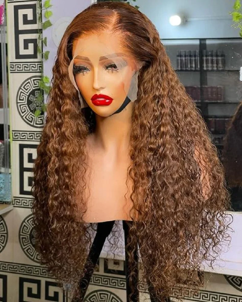 Natural Hairline 26” Long Brown Honey Blonde Kinky Curly 180Density Lace Front Wig For Black Women Babyhair Preplucked Glueless
Natural Hairline 26” Long Brown Honey Blonde Kinky Curly 180Density Lace Front Wig For Black Women Babyhair Preplucked Glueless
