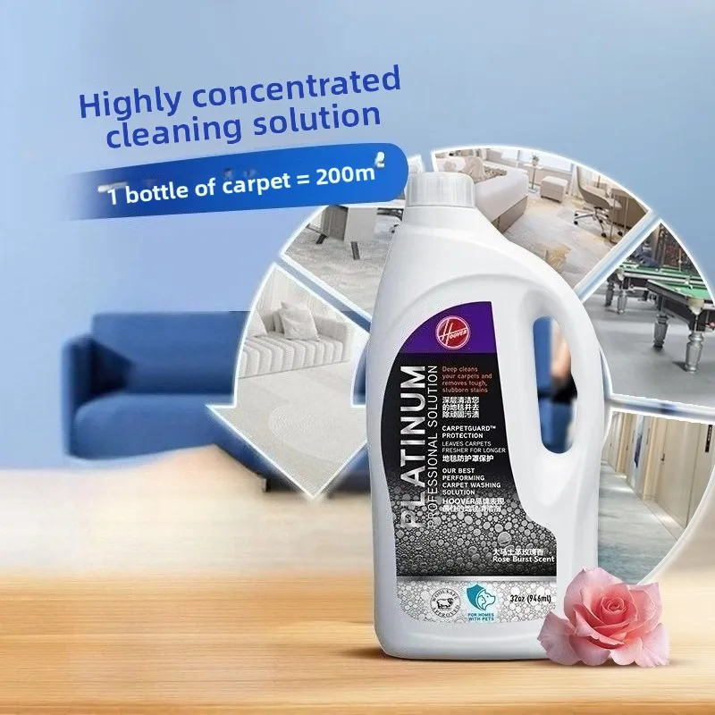 The Original Hoover Carpet Cleaner Delivers Powerful Cleaning and Deodorizing When Used with Genuine Hoover Solution.
The Original Hoover Carpet Cleaner Delivers Powerful Cleaning and Deodorizing When Used with Genuine Hoover Solution.