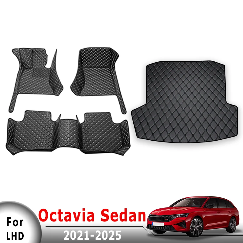 Автомобильные коврики, коврики в багажник для Skoda Octavia Sedan 2021 2022 2023 2024 2025, чехлы, аксессуары для салона автомобиля, подушечки для ног, педаль
Автомобильные коврики, коврики в багажник для Skoda Octavia Sedan 2021 2022 2023 2024 2025, чехлы, аксессуары для салона автомобиля, подушечки для ног, педаль