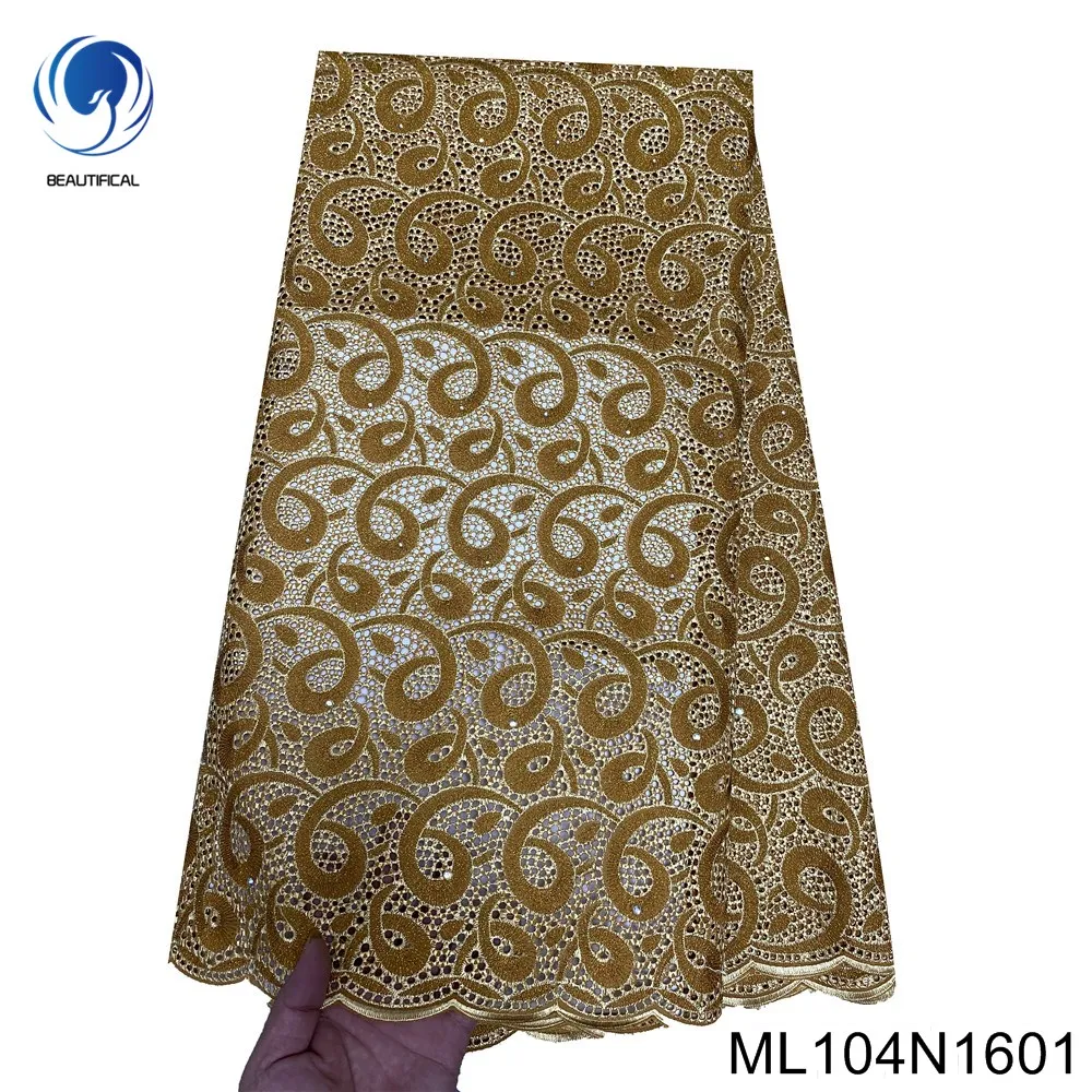 2024, Nigerian Water Soluble Cord Lace, High Quality Hollow Out Design Fabric, Locating Rhinestone,Evening Dress ,ML104N16
2024, Nigerian Water Soluble Cord Lace, High Quality Hollow Out Design Fabric, Locating Rhinestone,Evening Dress ,ML104N16
