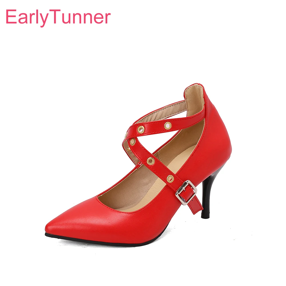 2025 New Spring Mature Red Apricot Women Pumps Hot Pointed Toe High Thin Heels Lady Party Shoes Plus Big Size 43 46 48
2025 New Spring Mature Red Apricot Women Pumps Hot Pointed Toe High Thin Heels Lady Party Shoes Plus Big Size 43 46 48