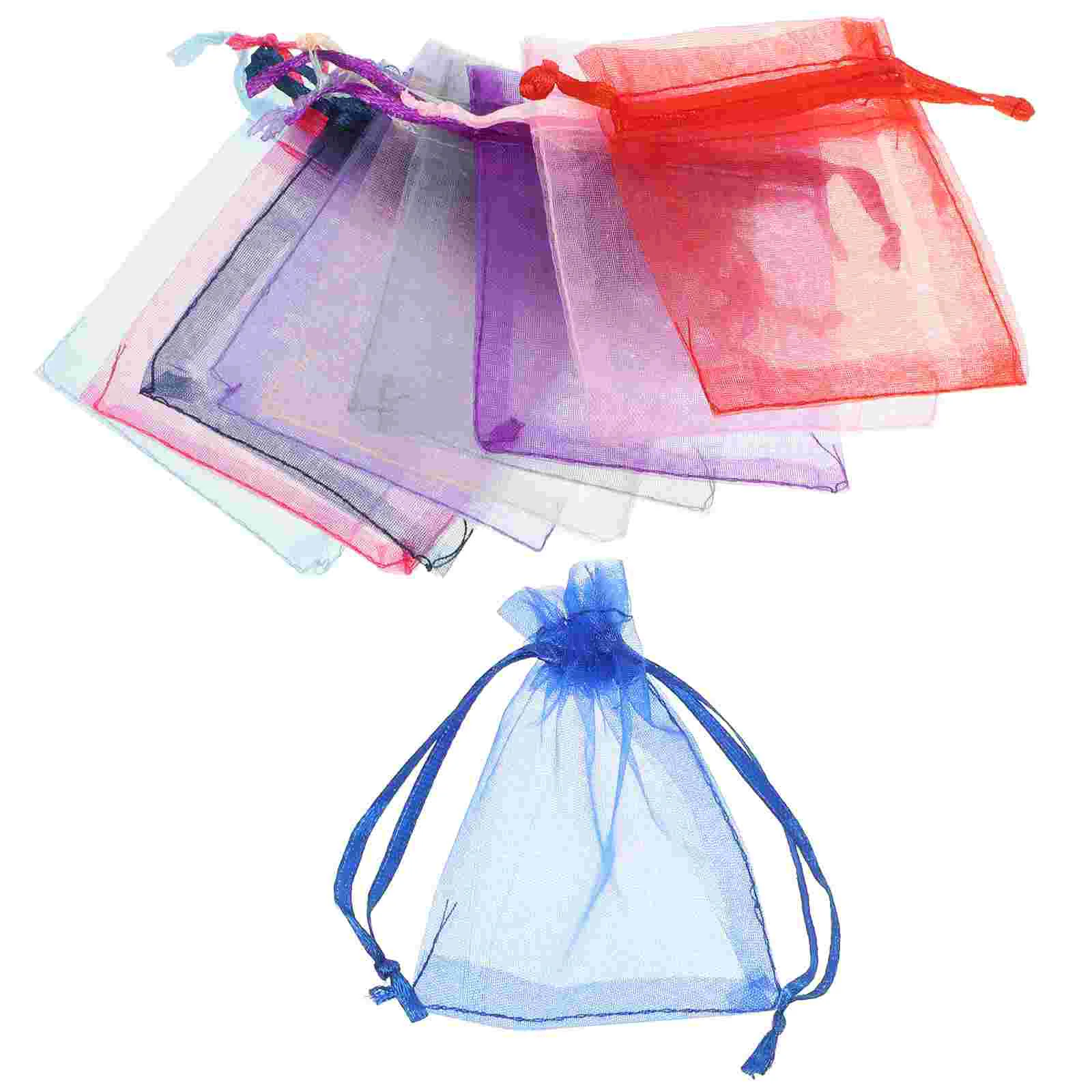 100 Pcs Mini White Organza Gift Bag Valentine's Day Containers Drawstring Storage Mesh Multi-purpose Pouches Bags
100 Pcs Mini White Organza Gift Bag Valentine's Day Containers Drawstring Storage Mesh Multi-purpose Pouches Bags