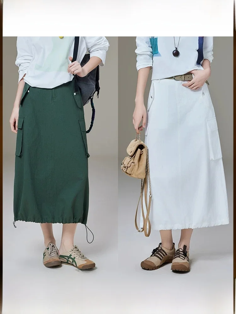 MeiYang Bubble Sound Half Skirt Honeycomb Mesh Two-Way Wear A-Line Midi Skirt High Waist Cotton Blend Summer Fashion Ladies' ...
MeiYang Bubble Sound Half Skirt Honeycomb Mesh Two-Way Wear A-Line Midi Skirt High Waist Cotton Blend Summer Fashion Ladies' ...