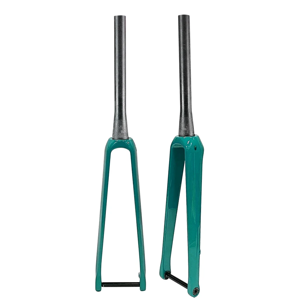 Airwolf Full Carbon Fiber Road Bicycle Fork 28.6mm Disc Brake Bike For 700C Thru Axle 12X100mm Bike Fork Tapered
Airwolf Full Carbon Fiber Road Bicycle Fork 28.6mm Disc Brake Bike For 700C Thru Axle 12X100mm Bike Fork Tapered