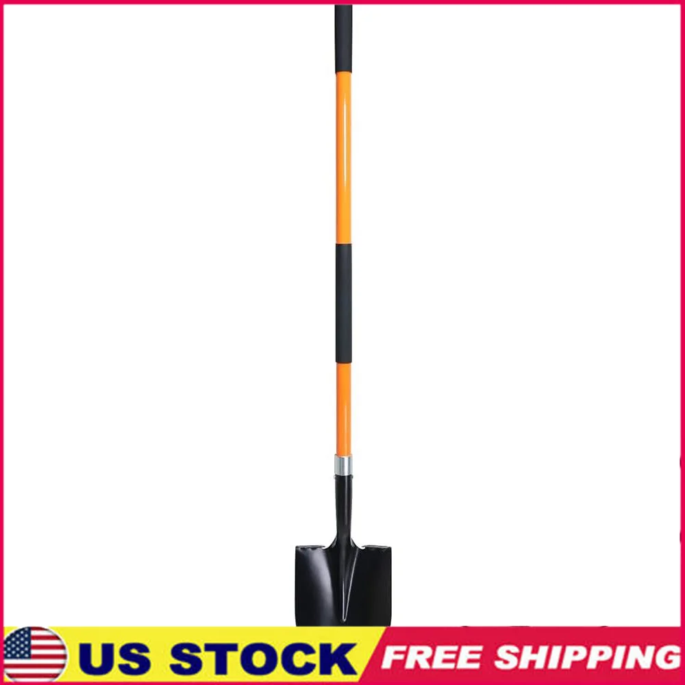 Heavy Duty 56in Digging Shovel Ergonomic Fiberglass Handle Round Blade Steel Garden Tool Efficient Gardening Equipment
Heavy Duty 56in Digging Shovel Ergonomic Fiberglass Handle Round Blade Steel Garden Tool Efficient Gardening Equipment