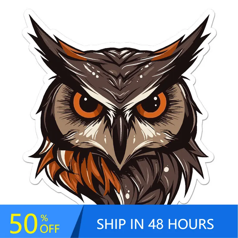 Owl Head, Sticker, Indoor Unique Laptop Walls Car Truck Waterproof Vinyl Decal Sticker Aesthetic Funny Cool
Owl Head, Sticker, Indoor Unique Laptop Walls Car Truck Waterproof Vinyl Decal Sticker Aesthetic Funny Cool