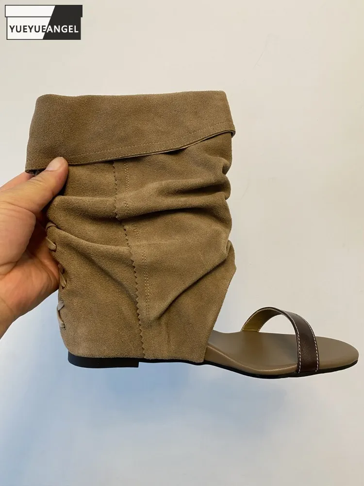 Handmade Women Summer Cow Suede Leather Comfortable Slip On Sandals Wedges Heel Square Mid Heel Open Toe Fashion Vintage Ladies
Handmade Women Summer Cow Suede Leather Comfortable Slip On Sandals Wedges Heel Square Mid Heel Open Toe Fashion Vintage Ladies