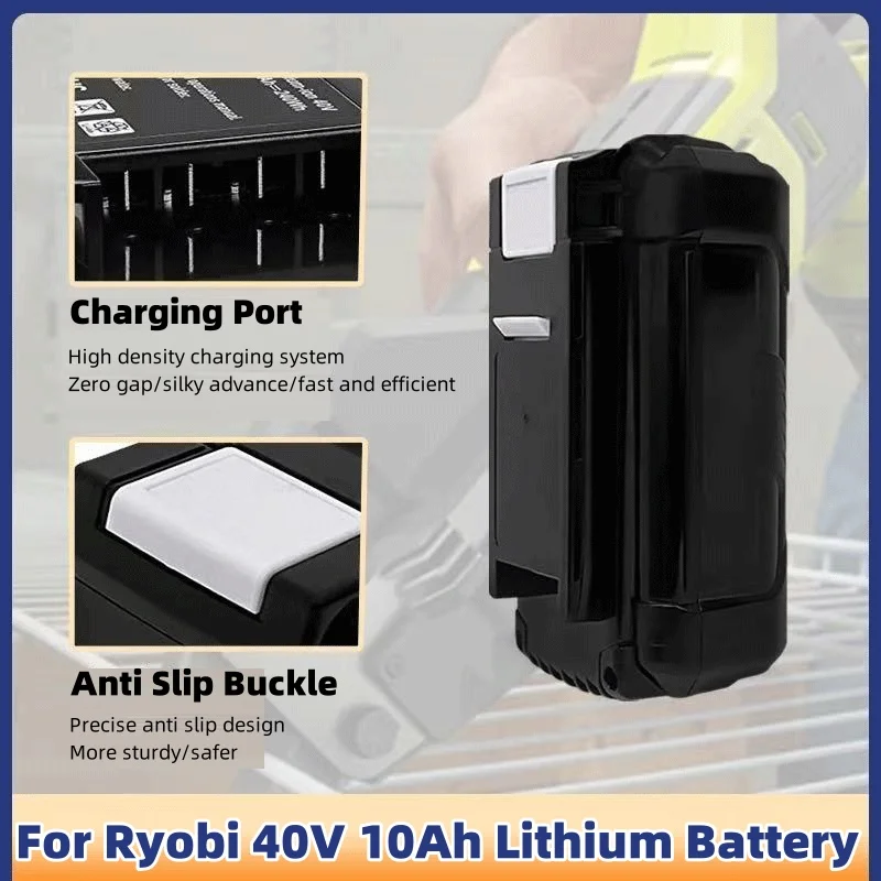 For Ryobi 40V 10.0Ah High Capacity OP4026 40 Volt OP40501 OP40401 Lithium batterie for ryobi 36v ✅✅✅
For Ryobi 40V 10.0Ah High Capacity OP4026 40 Volt OP40501 OP40401 Lithium batterie for ryobi 36v ✅✅✅