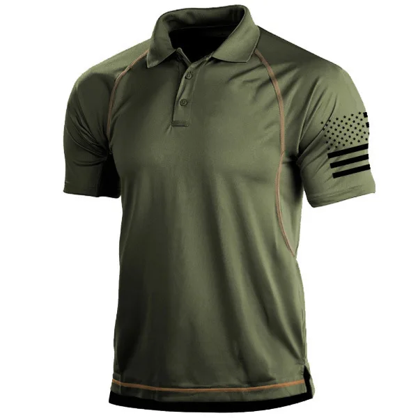 2023 New Summer Short-Sleeved T-shirt Polo Shirt Men's Outdoor Loose Lapel Short-Sleeved Sweater Men's Oversized T Shirt
2023 New Summer Short-Sleeved T-shirt Polo Shirt Men's Outdoor Loose Lapel Short-Sleeved Sweater Men's Oversized T Shirt