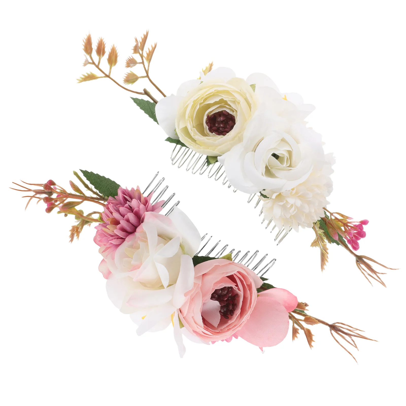 2pcs Simulated Flower Hair Comb Bride Accessories Wedding Polyester Bridal Headdress Floral Hair Ornament Boho Style Beach
2pcs Simulated Flower Hair Comb Bride Accessories Wedding Polyester Bridal Headdress Floral Hair Ornament Boho Style Beach