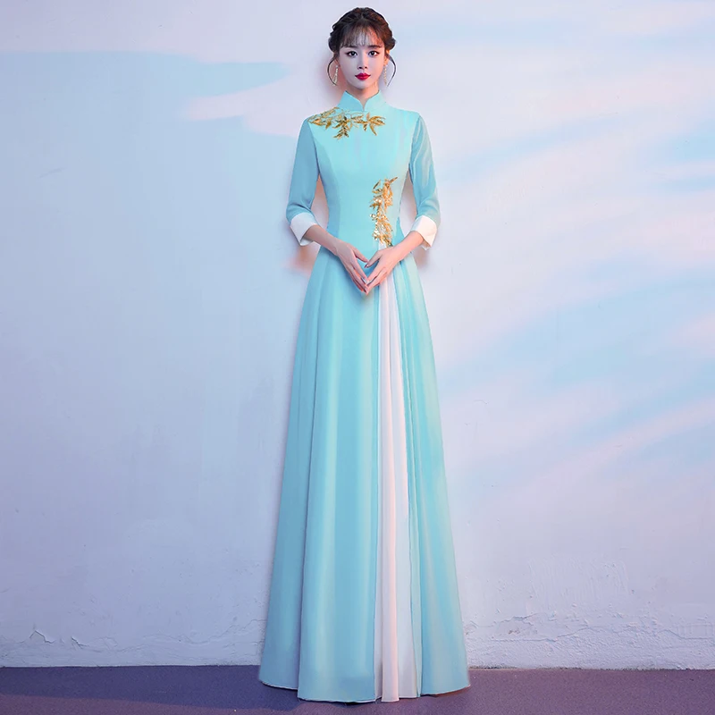 Ele Gown for Women Adult Long Evening Dr Suited for Performances Chorus Folk Music Guzheng owcases
Ele Gown for Women Adult Long Evening Dr Suited for Performances Chorus Folk Music Guzheng owcases