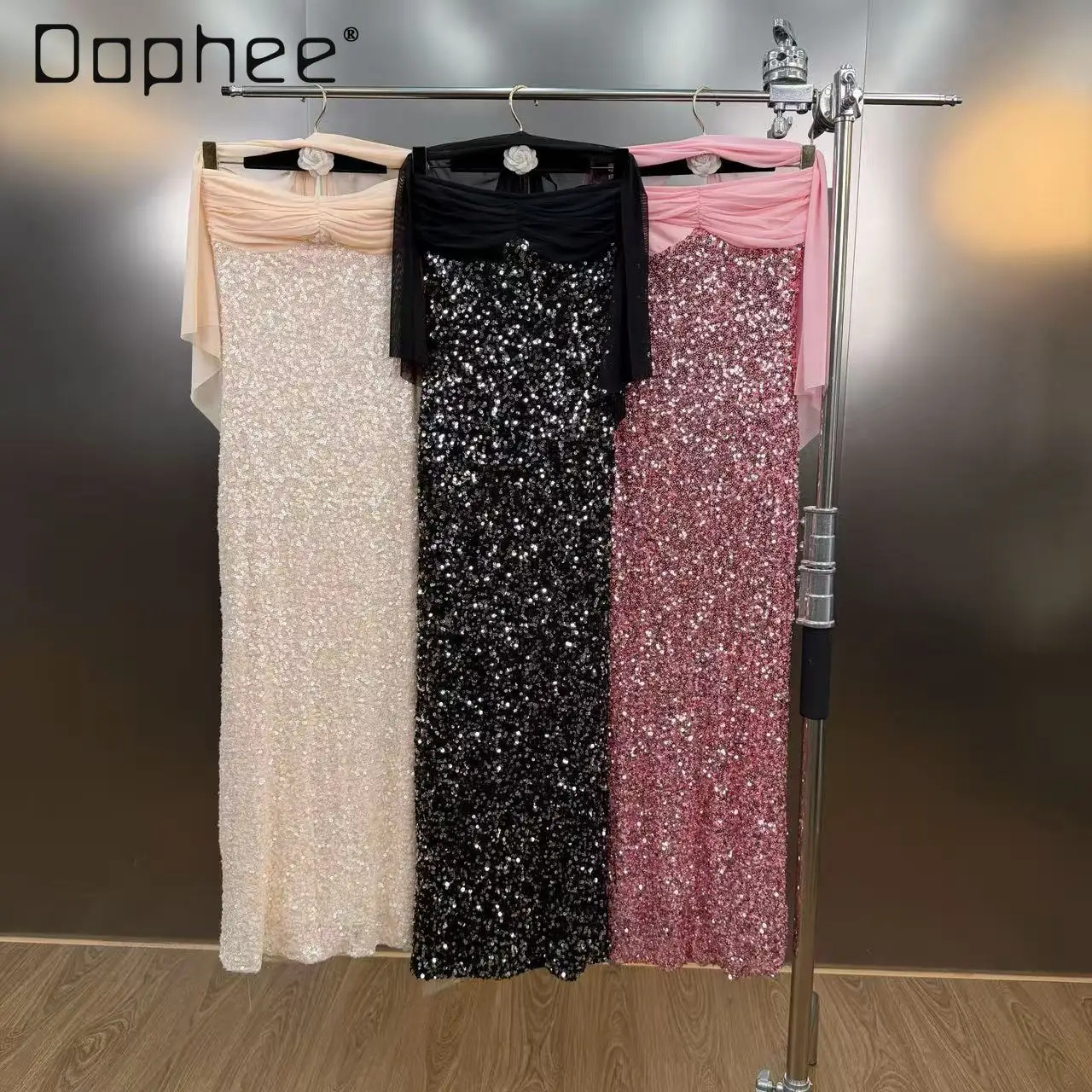 Новое весеннее платье 2026 года: элегантное вечернее длинное платье в французском стиле с пайетками и сеткой, для женщин
Новое весеннее платье 2026 года: элегантное вечернее длинное платье в французском стиле с пайетками и сеткой, для женщин