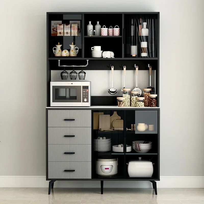 Light luxury and minimalist rock board dining cabinet, integrated with wall high cabinet, modern and minimalist dining cabinet
Light luxury and minimalist rock board dining cabinet, integrated with wall high cabinet, modern and minimalist dining cabinet