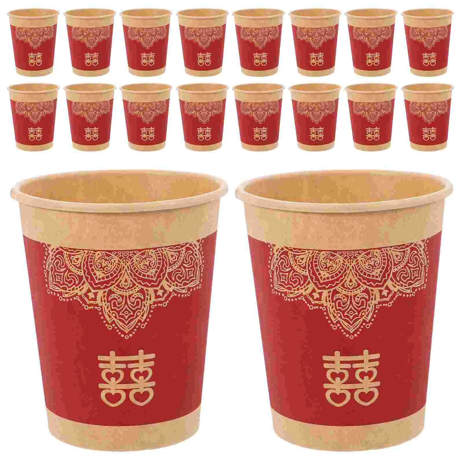 Wedding Cups Design Disposable Coffee Tea Party Water Cups Chinese Decorations Bridal Shower Favors Banquet
Wedding Cups Design Disposable Coffee Tea Party Water Cups Chinese Decorations Bridal Shower Favors Banquet