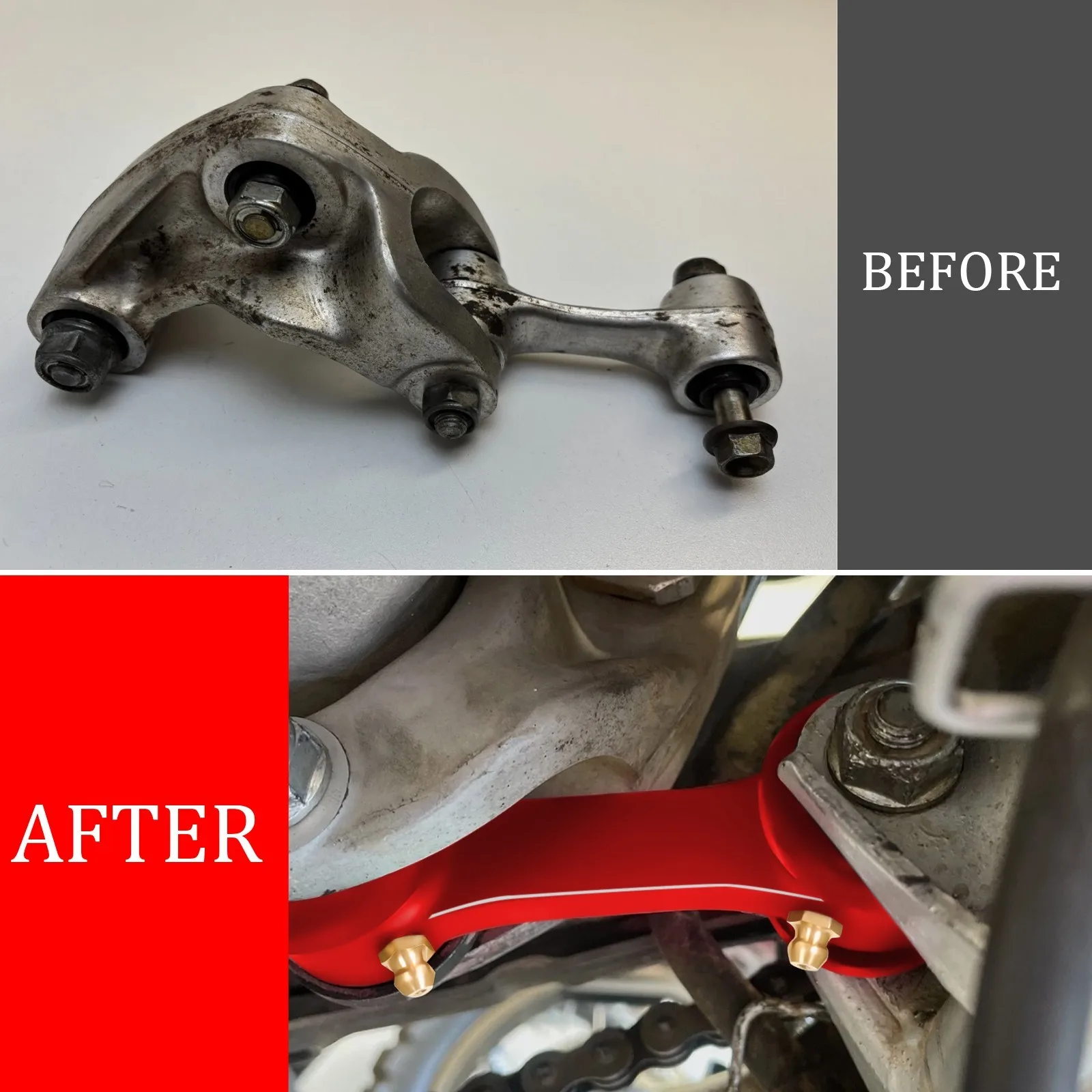 CNC Rear Suspension Lowering Link For HONDA XR250R -38mm XR400R -25mm 1996-2004 CNC Rear Suspension Lowering Link
CNC Rear Suspension Lowering Link For HONDA XR250R -38mm XR400R -25mm 1996-2004 CNC Rear Suspension Lowering Link