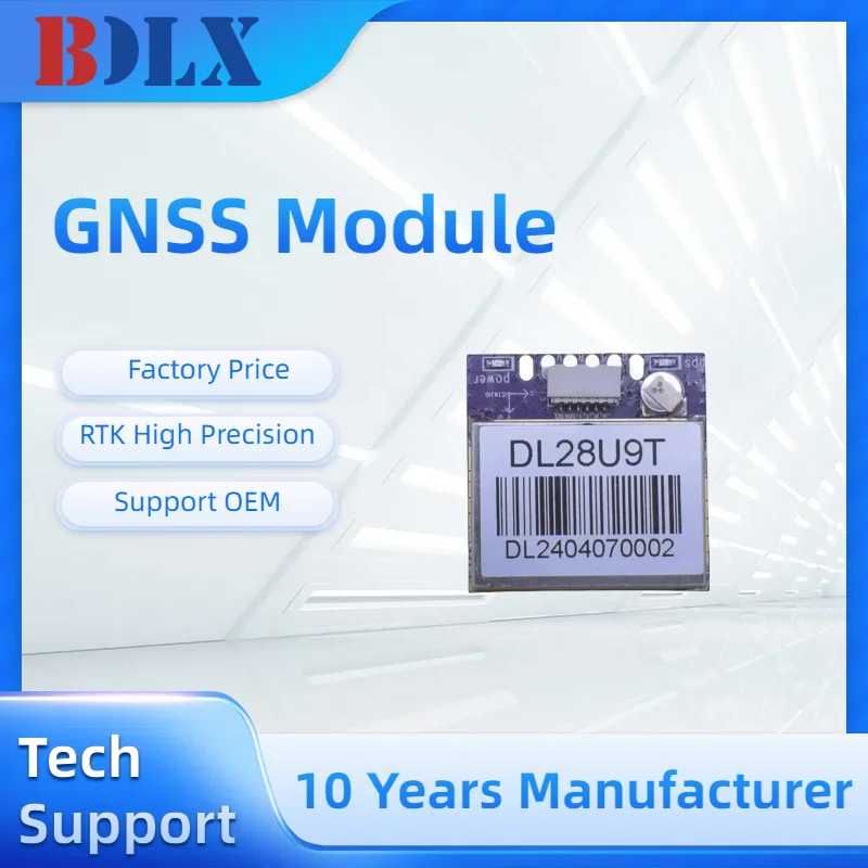 Mini Size Ultra Low Consumption GPS Module DL28U9T Gnss UBX-M9140 Chipset Four System Tracking GPS Tracker Compass IST8310
Mini Size Ultra Low Consumption GPS Module DL28U9T Gnss UBX-M9140 Chipset Four System Tracking GPS Tracker Compass IST8310