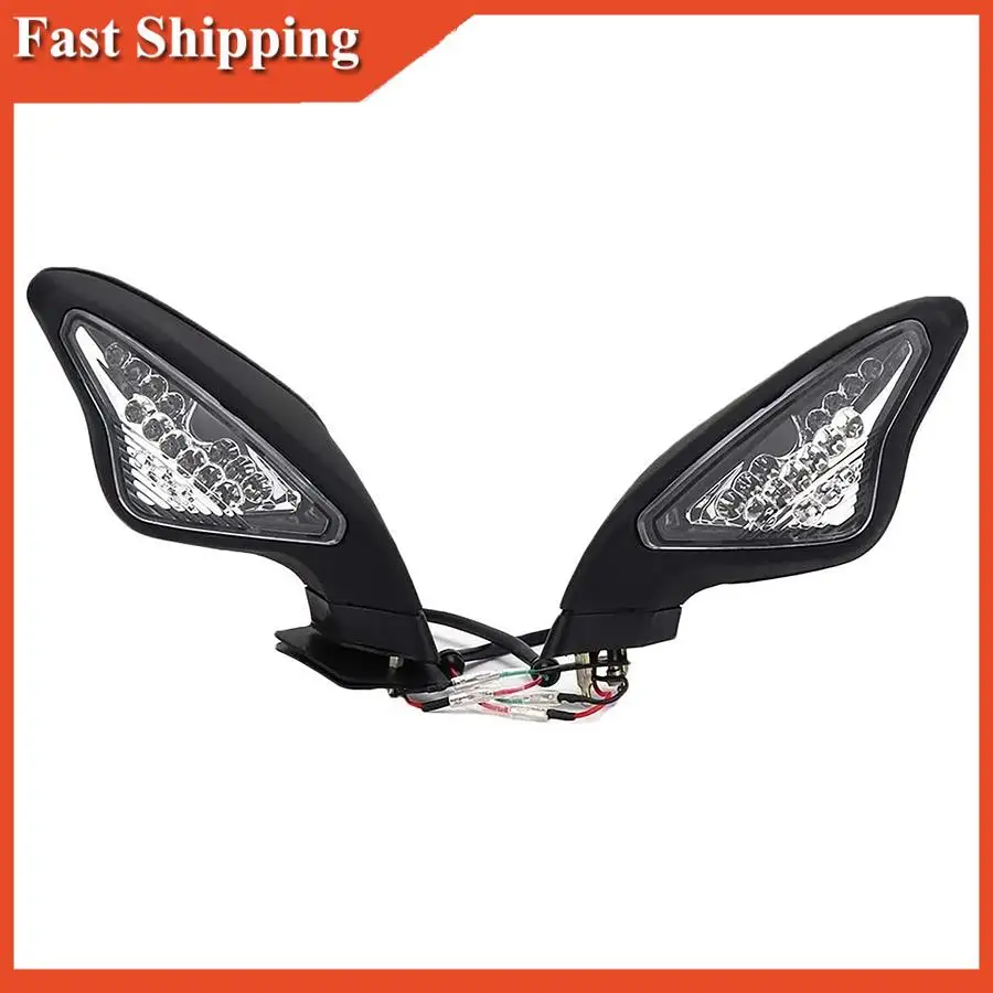 A90E-Motorcycle Rearview Mirror With Turn Signal LED Mirror For Ducati 848 1098 1098S 1098R 1198 1198S 1198R
A90E-Motorcycle Rearview Mirror With Turn Signal LED Mirror For Ducati 848 1098 1098S 1098R 1198 1198S 1198R