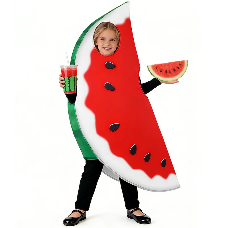 Fruits Theme Fancy Dress Up Red Girls Watermelon Cosplay For School Halloween Party Boys Watermelon Slice Costume
Fruits Theme Fancy Dress Up Red Girls Watermelon Cosplay For School Halloween Party Boys Watermelon Slice Costume