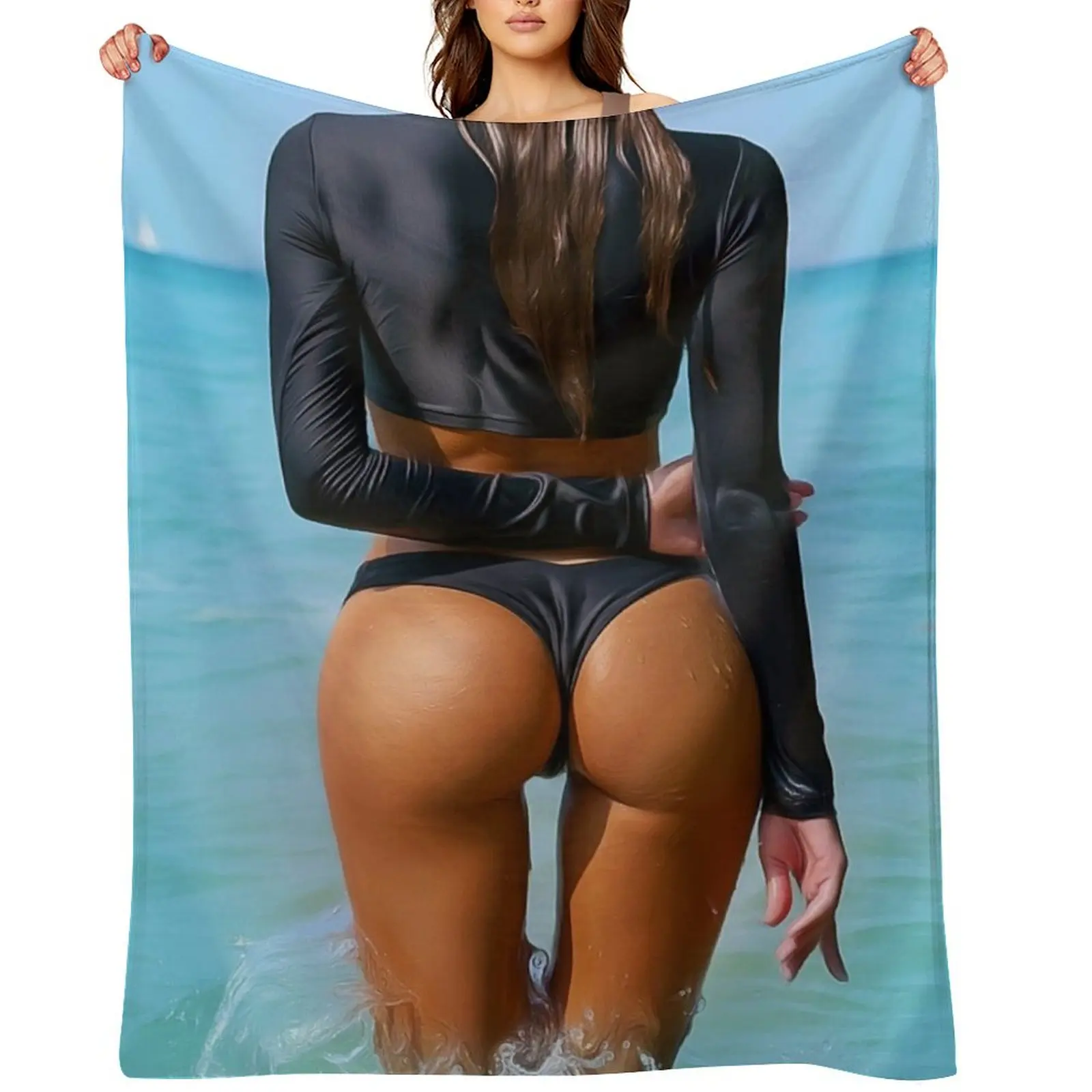 Beautiful Woman at the Beach Throw Blanket Decorative Sofa Vintage for sofa Thins Blankets
Beautiful Woman at the Beach Throw Blanket Decorative Sofa Vintage for sofa Thins Blankets