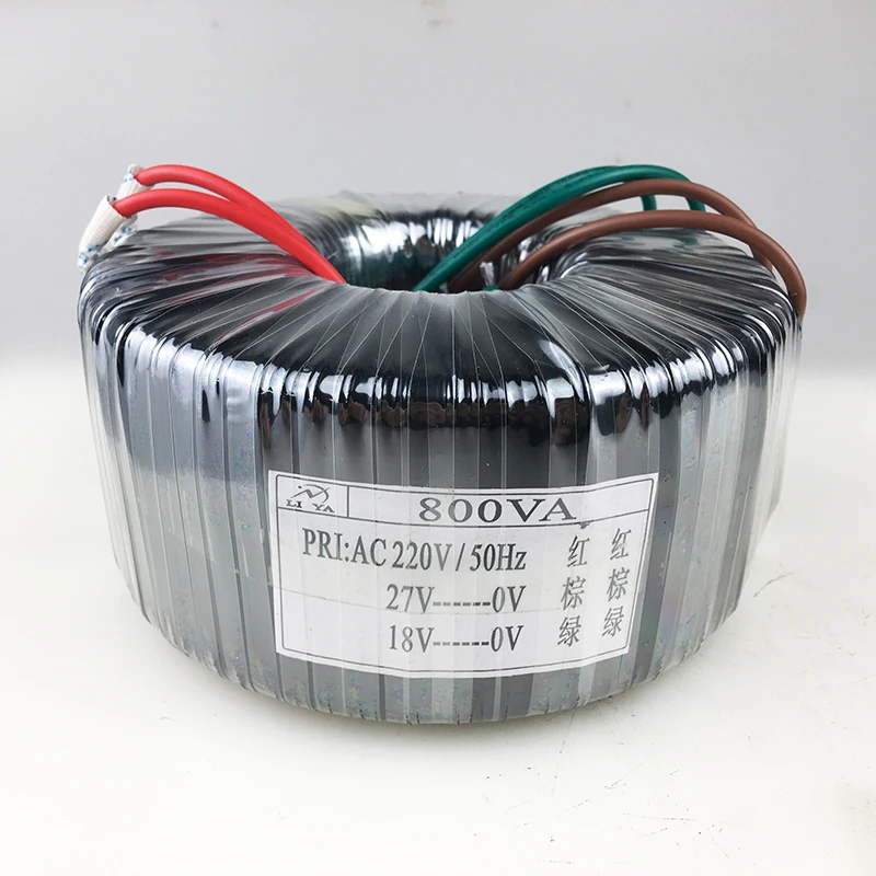 800W toroidal transformer 220V to 12V14V16V18V20V amplifier power supply pure copper transformer can be customized
800W toroidal transformer 220V to 12V14V16V18V20V amplifier power supply pure copper transformer can be customized