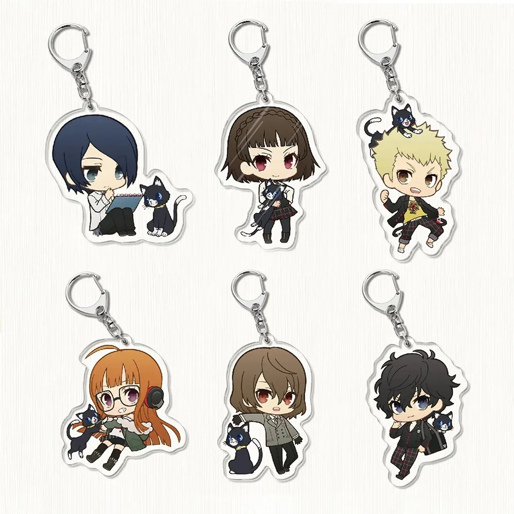 Diy PERSONA Acrylic Keychain Cartoons Anime Peripheral Two-dimensional Girl Backpack Pendant Accessories Jewelry Holiday Gifts 
Diy PERSONA Acrylic Keychain Cartoons Anime Peripheral Two-dimensional Girl Backpack Pendant Accessories Jewelry Holiday Gifts